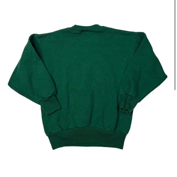 Disney VTG Y2K Monster Inc Mike Wazowski Crewneck Sweatshirt Green Youth M 10/12 - Picture 2 of 5